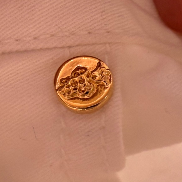 Emilio Pucci  Off White Jeans  Boot Size US 12 . UK 14 Bolo Brand Made In Italy - Picture 15 of 16